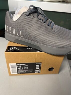 NOBULL Grey SF Trainer+ Athletic Shoe - Brand New